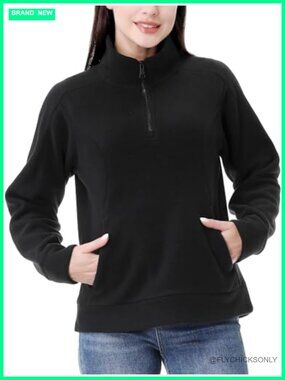 Other | Gimecen Womens Soft Polar Fleece Pullover Halfzip Sweatshirt ...